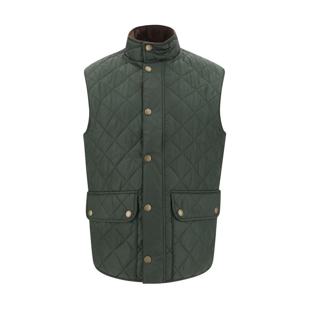 Barbour Green Polyamide Sleeveless Jacket