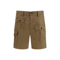Dsquared² Brown Cotton Bermuda Shorts