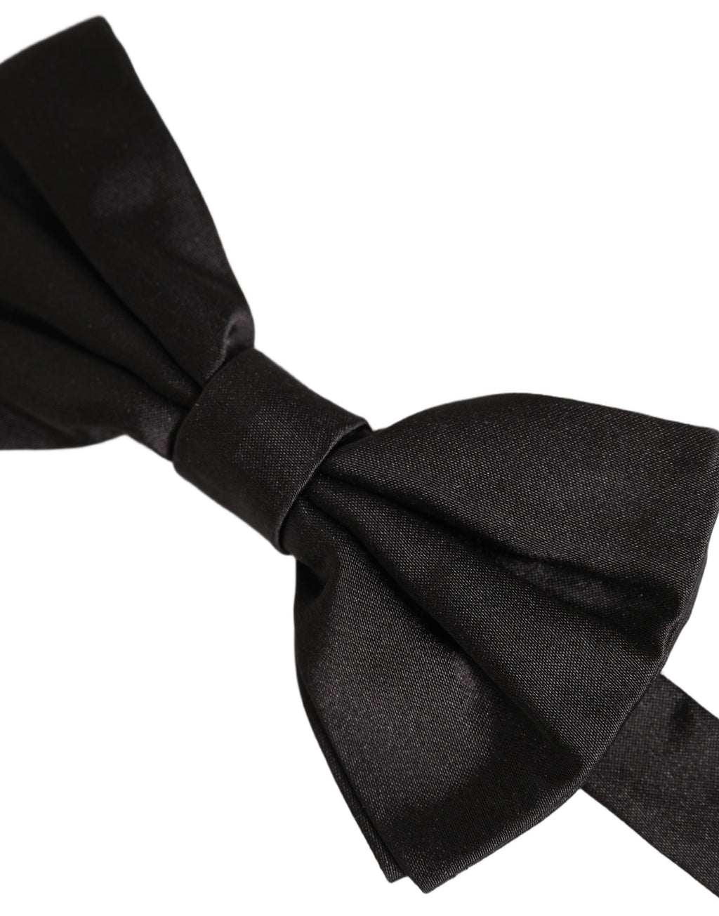 Dolce & Gabbana Men Black 100% Silk Adjustable Neck Papillon Bow Tie