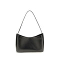The Row Black Calf Leather Bos Taurus Shoulder Bag