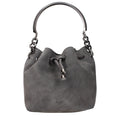 Jimmy Choo Gray Leather Handbag