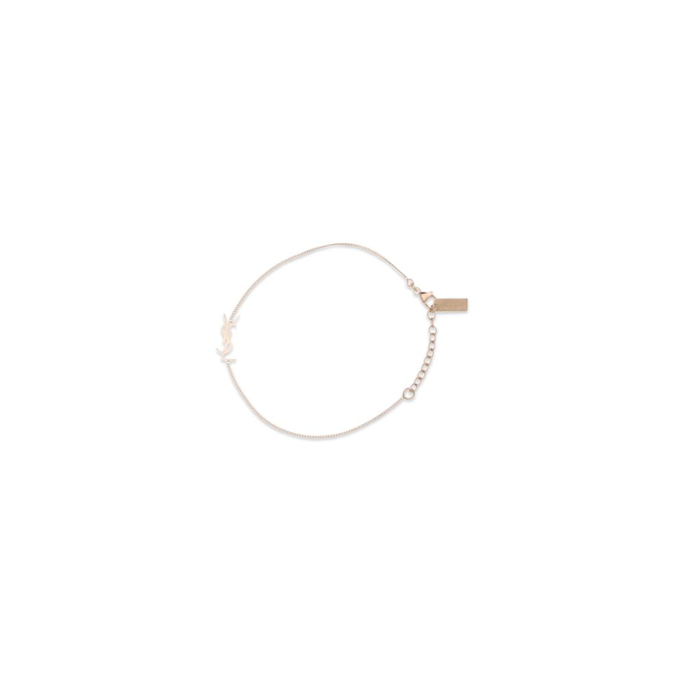 Saint Laurent Gold Brass Bracelet