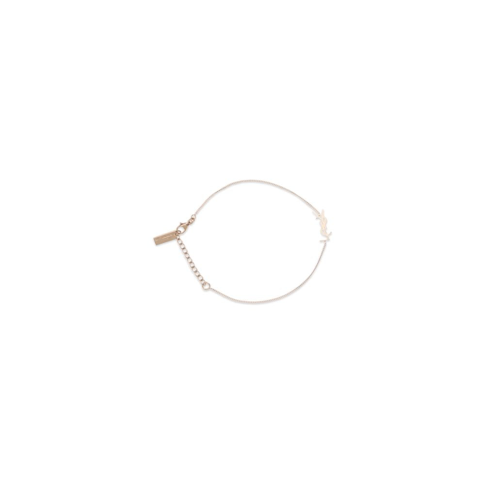 Saint Laurent Gold Brass Bracelet