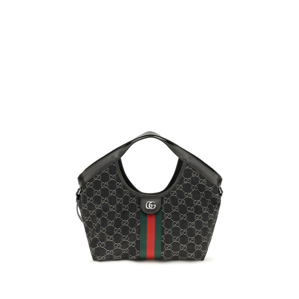 Gucci Black Fabric Shoulder Bag