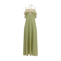 Chloé Bicolor Silk Casual Dress