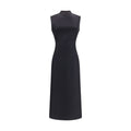 Maison Margiela Black Wool Oves Aries Casual Dress