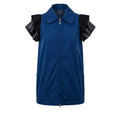 Trussardi Jeans Blue Polyester Women Jacket