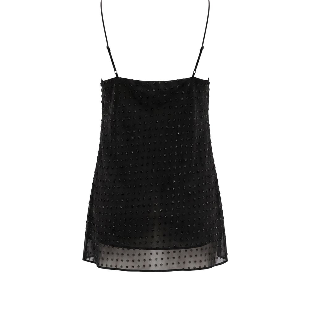 Trussardi Jeans Black Polyester Women Tank