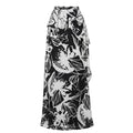 Trussardi Jeans Black Polyester Women Skirt