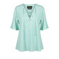 Trussardi Light Blue Cotton Women Shirt