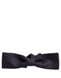 Dolce & Gabbana Men Violet 100% Silk Adjustable Neck Papillon Bow Tie