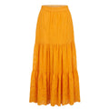 Trussardi Jeans Orange Polyester Women's Skirt