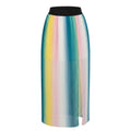 Trussardi Jeans Pink Polyester Women Skirt