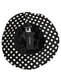 Dolce & Gabbana Black White Polka Dot Cotton Bucket Capello Hat