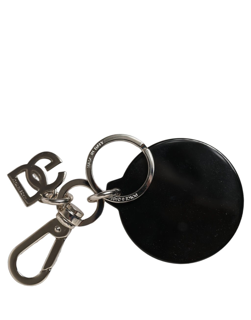 Dolce & Gabbana Black Kaisen Toge Inumaki Charm Metal Keychain Keyring