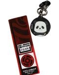 Dolce & Gabbana Black Kaisen Panda Chibi Charm Metal Keychain Keyring