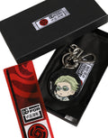 Dolce & Gabbana Black Kaisen Kento Nanami Charm Metal Keychain Keyring
