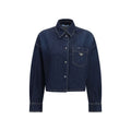 Prada Blue Cotton Denim Jacket