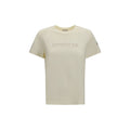 Moncler Beige Cotton T-Shirt
