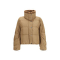 Brunello Cucinelli Beige Goose Down Full-Length Jacket