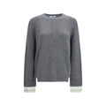 Prada Gray Wool Oves Aries Sweatshirt
