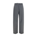 The Latest Gray Polyester Dress Pants