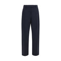 The Latest Blue Polyester Dress Pants