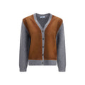 Prada Multicolor Wool Oves Aries Cardigan