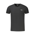 Pepe Jeans Black Cotton Mens T Shirt