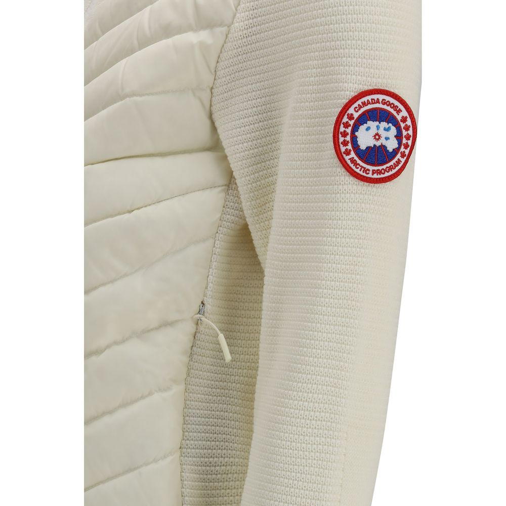 Canada Goose Beige Wool Oves Aries Full-Length Jacket