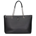 Jimmy Choo Black Leather Shoulder Bag