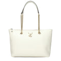 Jimmy Choo White Leather Shoulder Bag