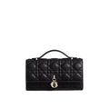 Dior Black Leather Shoulder Bag