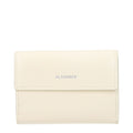 Jil Sander White Leather Wallet