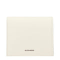 Jil Sander White Leather Wallet