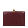 Jil Sander Red Leather Wallet