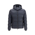 MooRER Blue Polyamide Full-Length Jacket