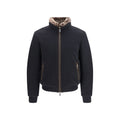 MooRER Black Cashmere Bomber