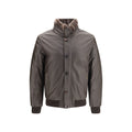 MooRER Brown Leather Leather Jacket