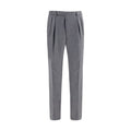 Brioni Gray Wool Oves Aries Casual Pants