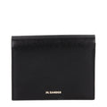 Jil Sander Black Leather Cardholder
