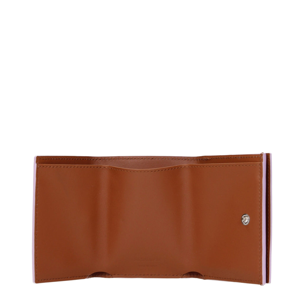 Jil Sander Pink Leather Wallet