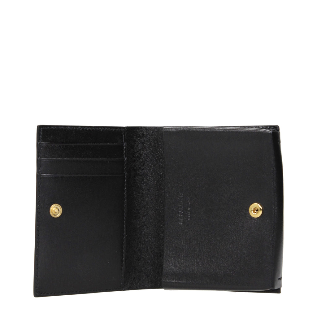 Jil Sander Black Leather Cardholder