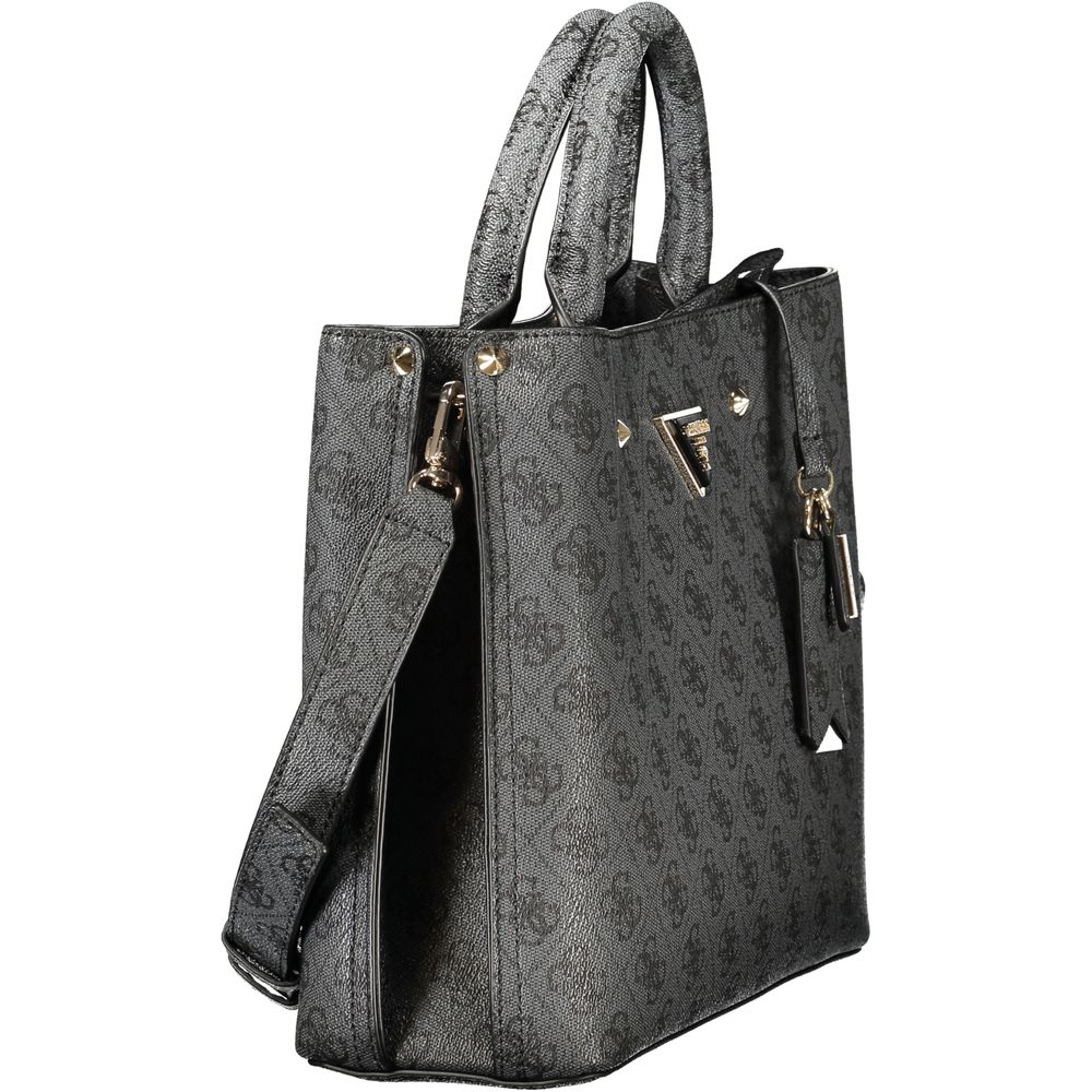 Guess Jeans Nero Poliuretano Donna Bag