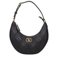 Valentino Garavani Black Leather Shoulder Bag