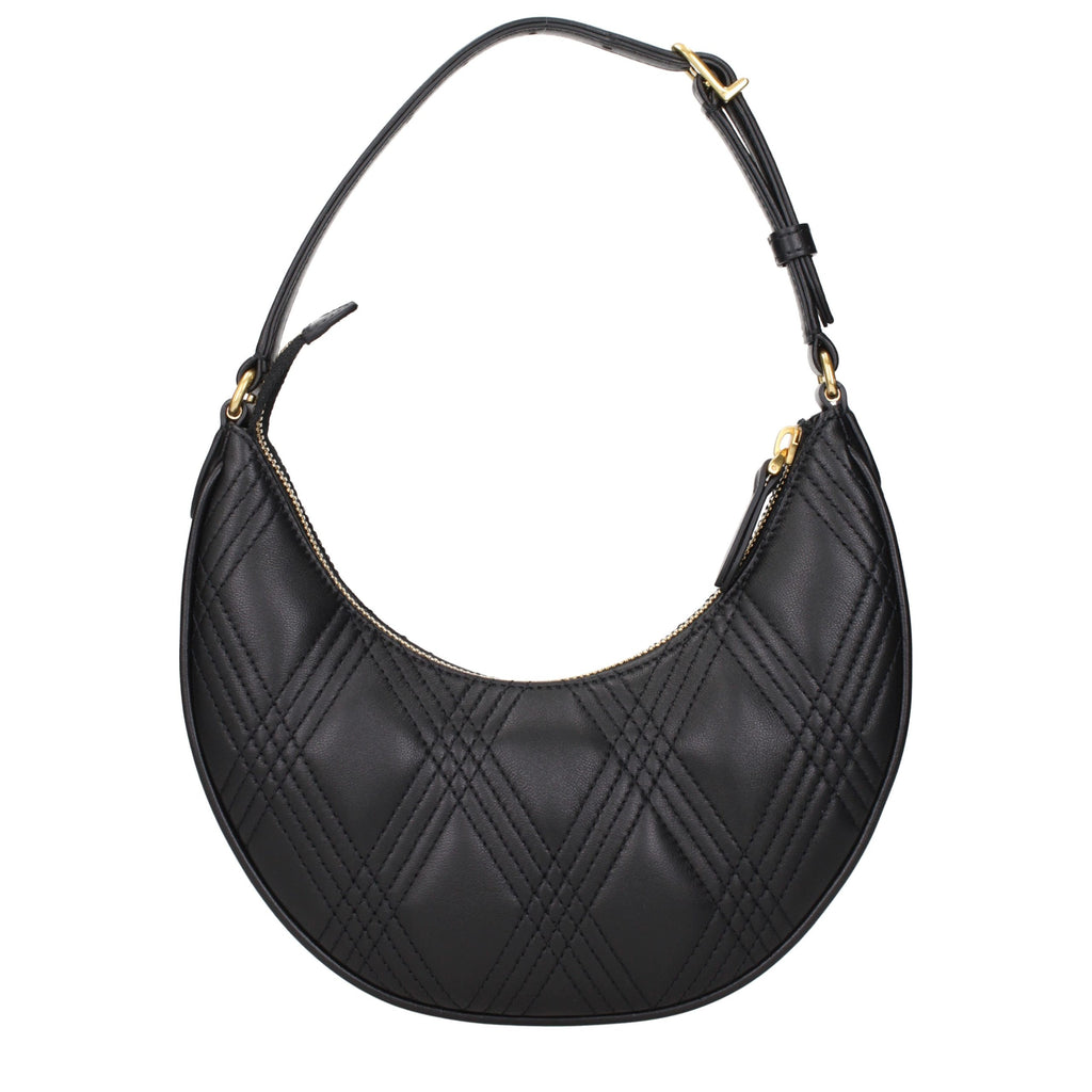 Valentino Garavani Black Leather Shoulder Bag