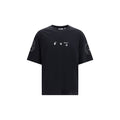 Off-White Black Cotton T-Shirt