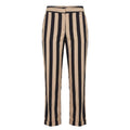 Trussardi Jeans Black Viscose Women Trousers