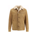 Salvatore Santoro Brown Leather Full-Length Jacket