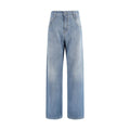 Ermanno Scervino Blue Cotton Relaxed Fit Jeans